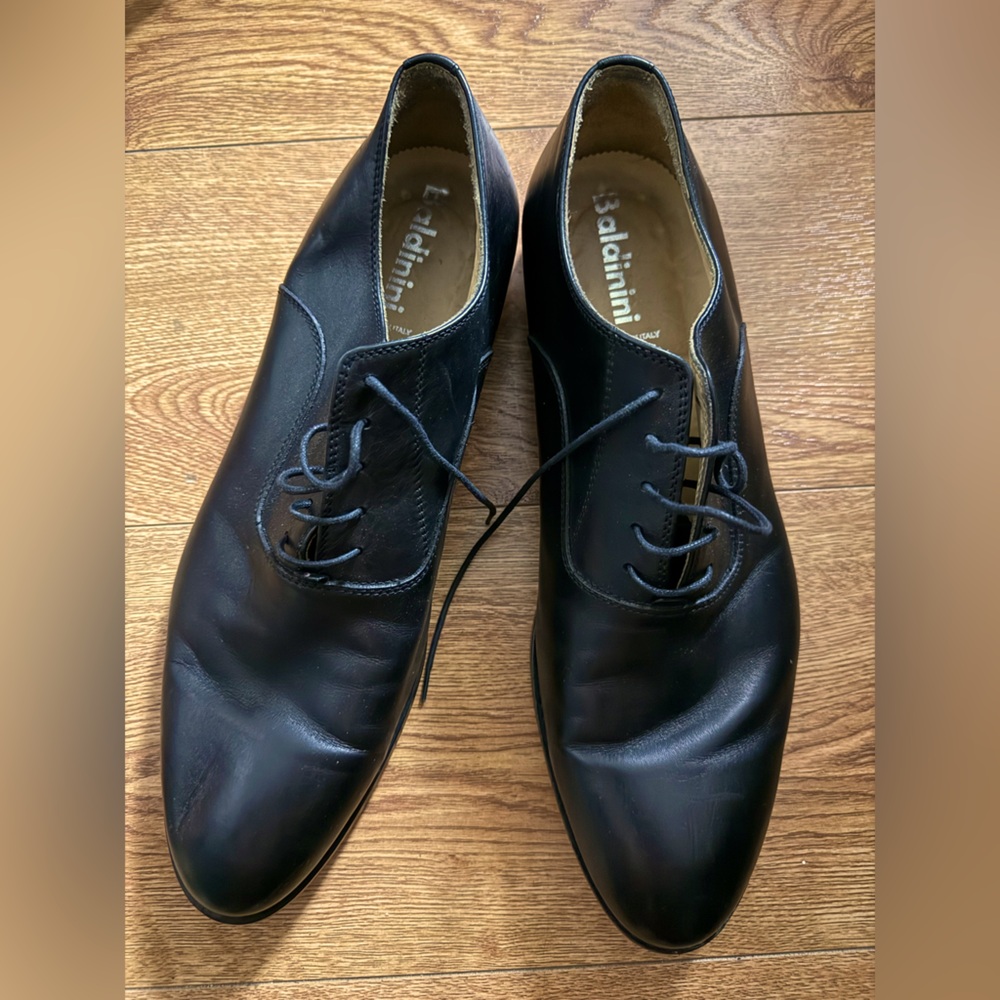 Baldini Black Men's Dress Shoes